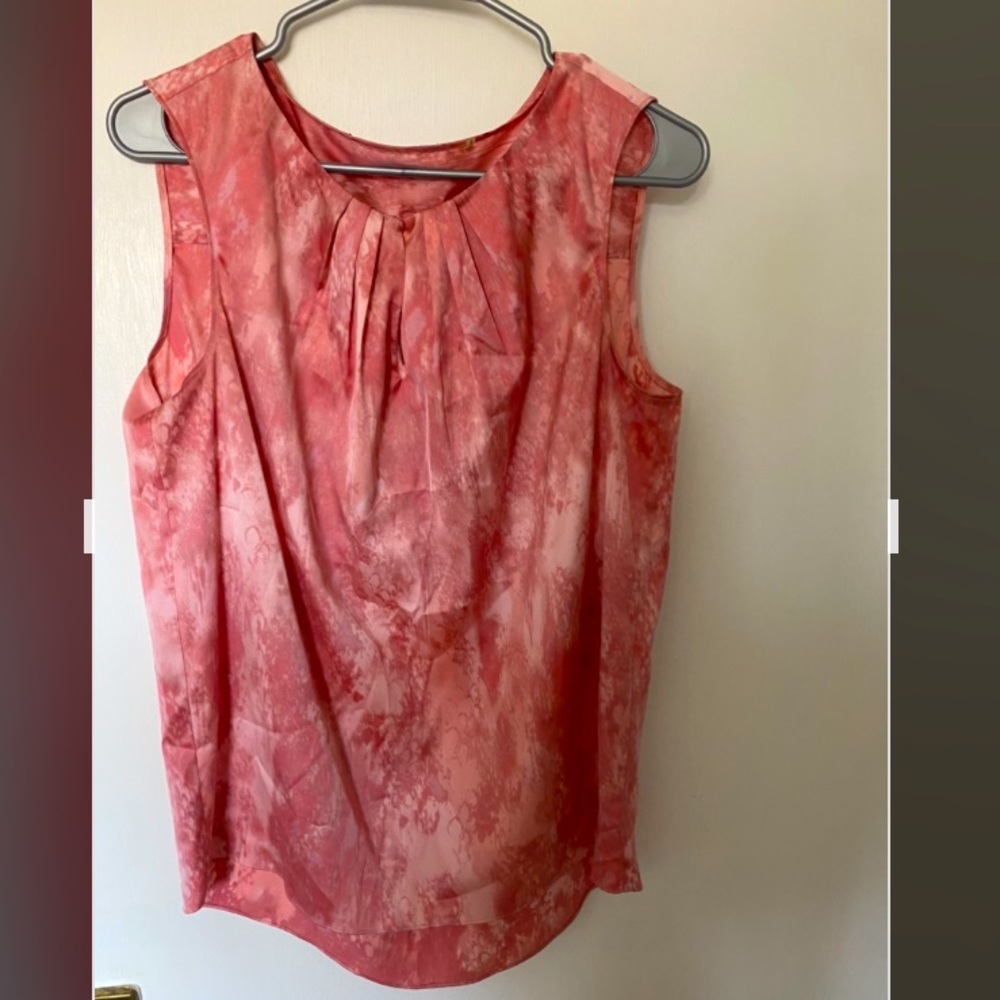 Pink Snake skin print blouse